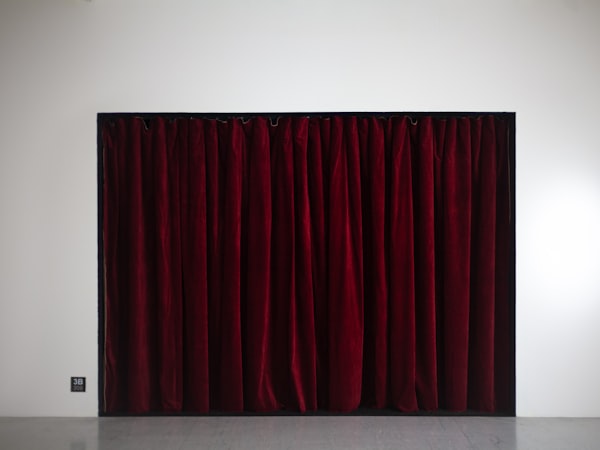 Fond velours noir 3x6m